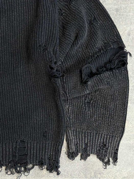 MAISON MIHARA YASUHIRO Distressed свитер свитшот Sweater светр кофта
