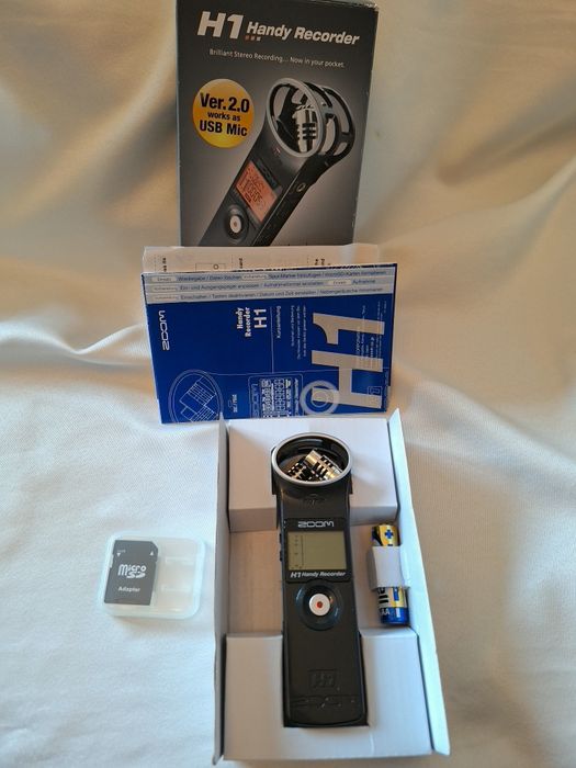 Kompaktowy Cyfrowy Rejestrator Dźwięku Zoom H1 Handy Recorder 2.0
