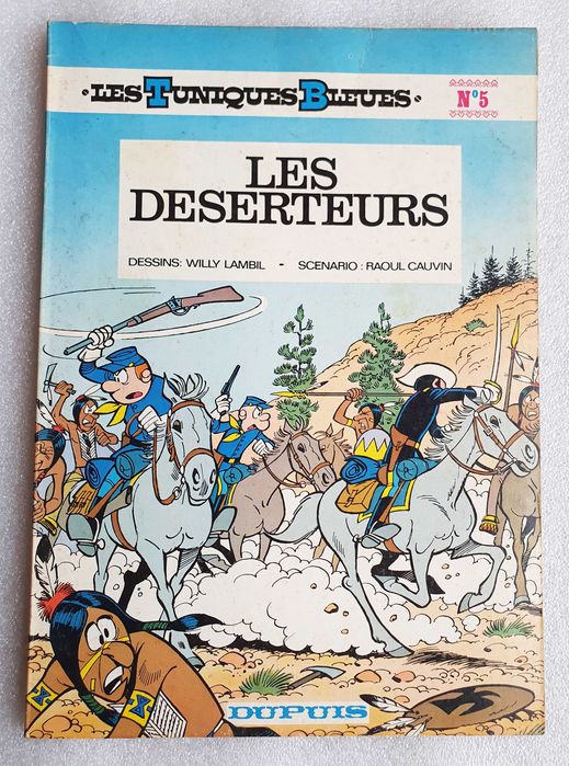 Álbuns vários BD ~ "Les Tuniques Bleues" ~ Dupuis ~ Francês ~ 1975/77