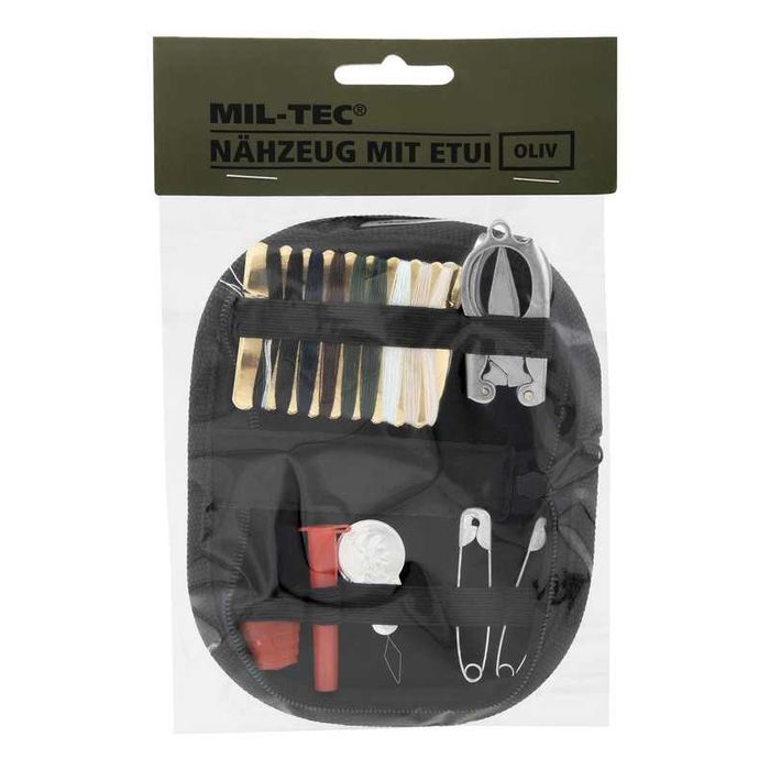 Швейний набір MIL-TEC Sewing Kit Olive в футлярі