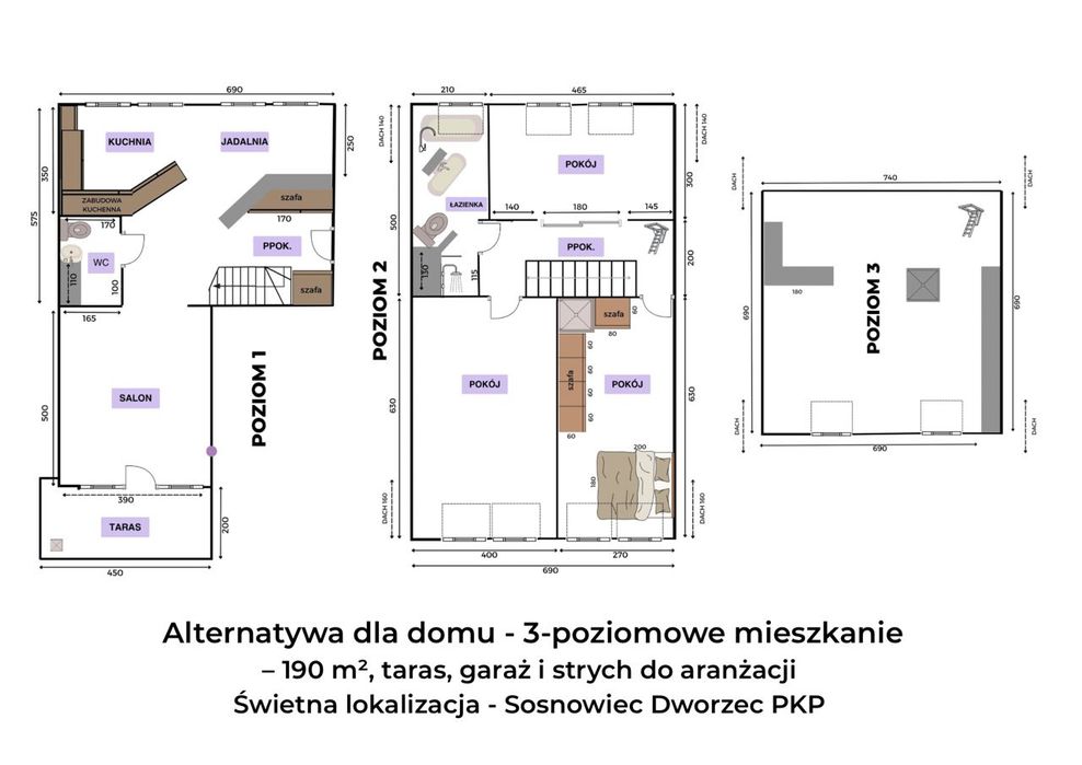 Alternatywa dla domu w centrum miasta! 190 m² | Taras | Garaż