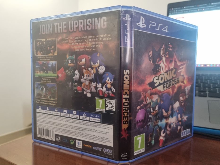 Jogo ps4 Sonic  Forces