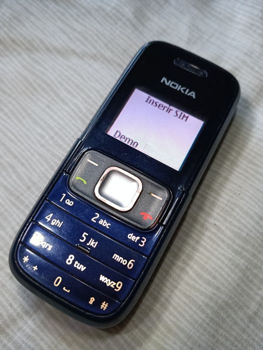 Nokia 1209 a rede Vodafone