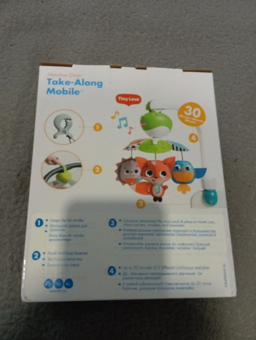 Карусель музична мобіль 3 В 1