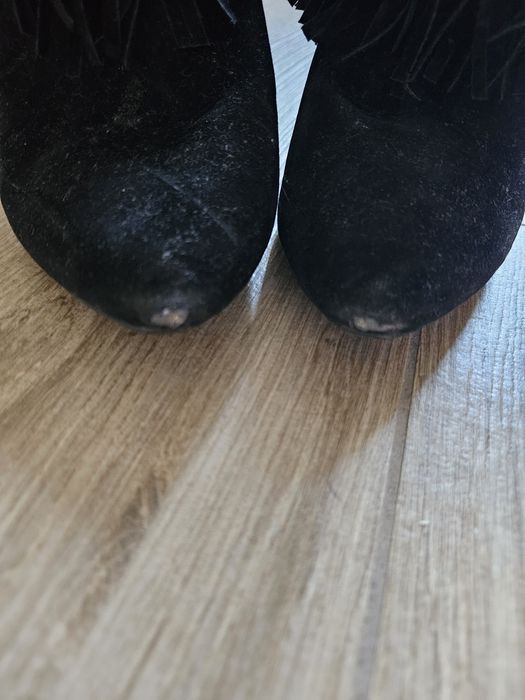 Botki z frędzelkami