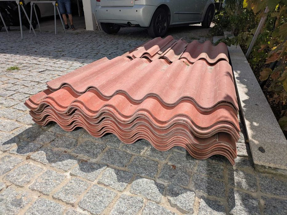 Telhas de fibrocimento - Não têm amianto!