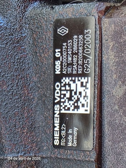 Bomba Injetora DCI 1.5