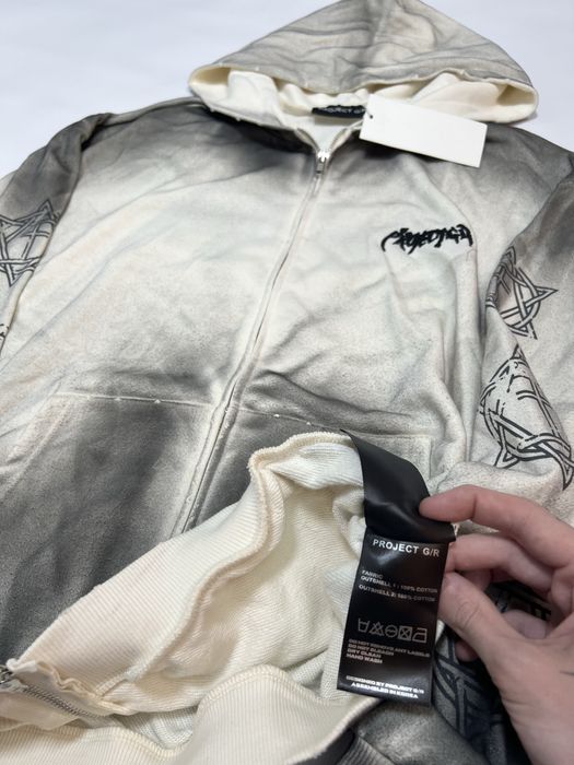 Худі кофта Grailz Project G/R opium archive avantgarde balenciaga M-L