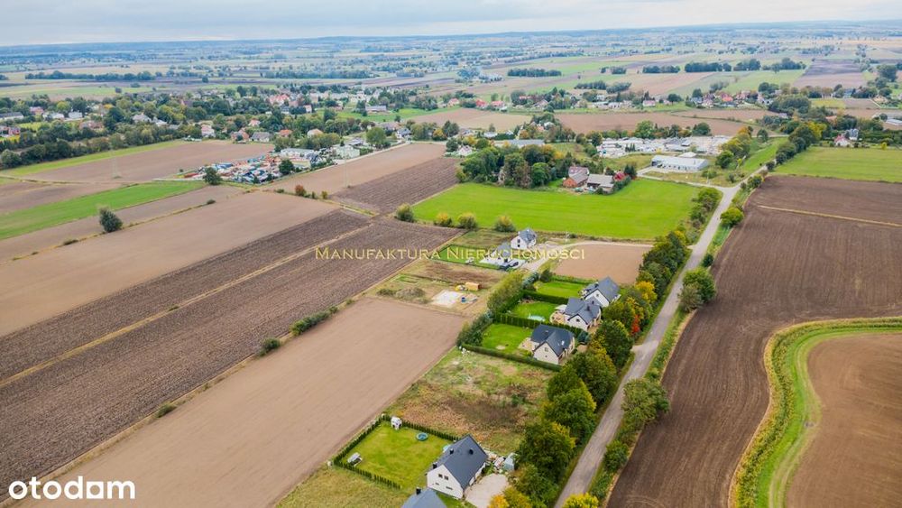Działki budowlane w Suchym Dębie | Prąd i woda w drodze