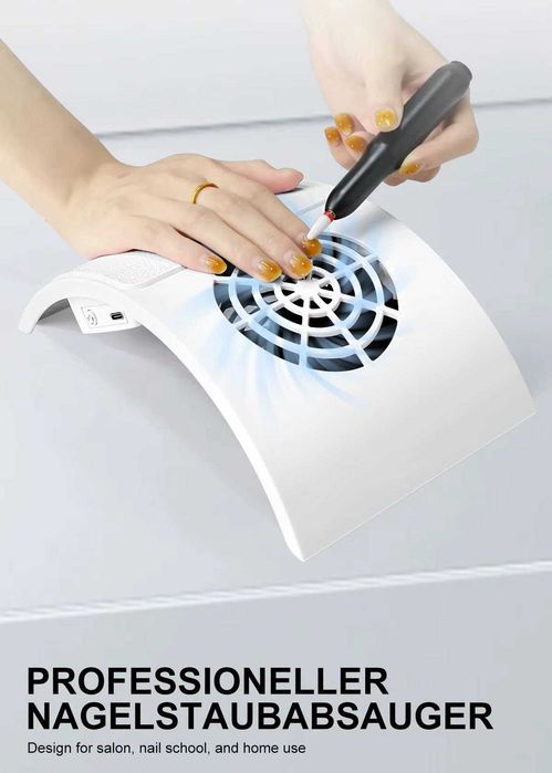 aspirador de unhas novo