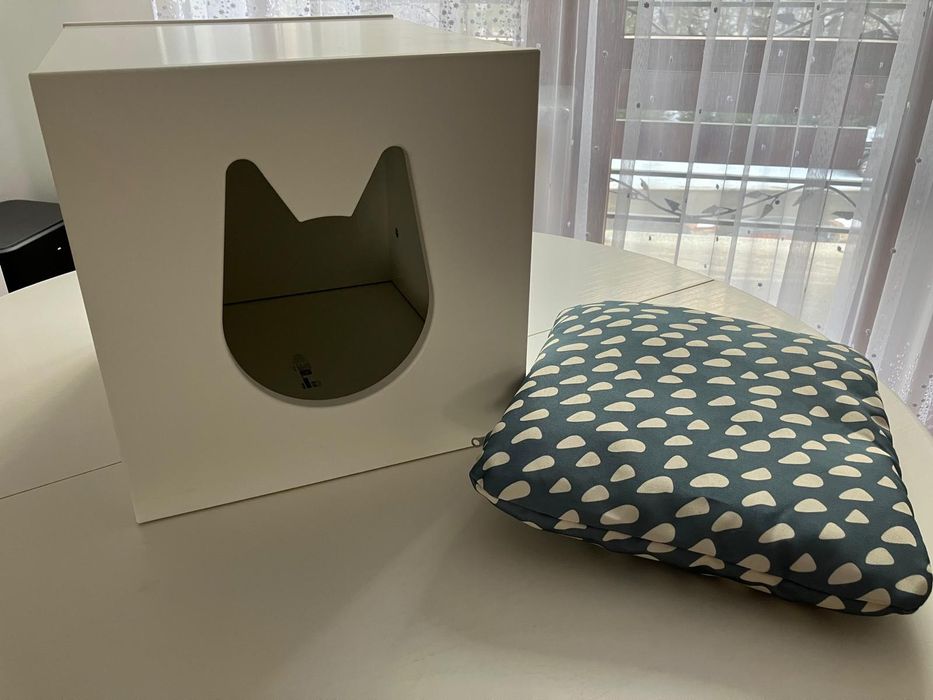 Domek dla kota IKEA KALLAX + poduszka GRATIS