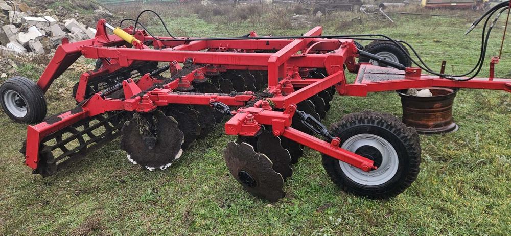 Борона дискова АГН-4,2,  ВЕЛЕС АГРО, напівпричепна, з котком, 2012 р.в