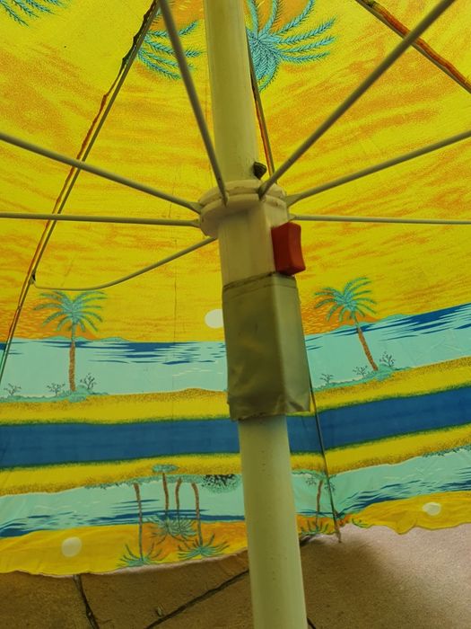 Duży parasol plażowy ogrodowy słoneczny