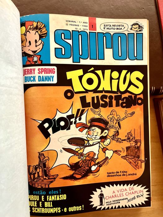Coleção BD Rara – Spirou 1-32 + O Grilo Completo + Supergrilo + Flash Gordon + Jaguar