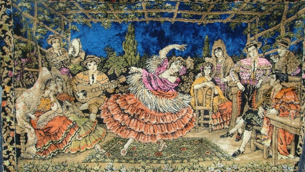 Ковёр гобелен .ГДР.