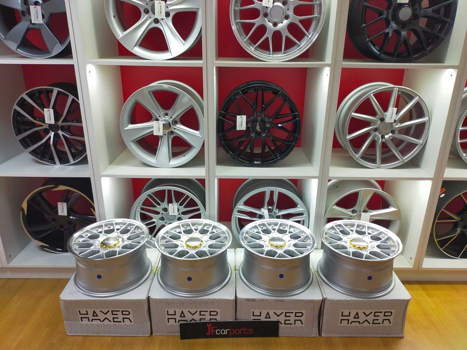 Jantes HAXER HX025 15" 8J ET30 4x100 / 4x114.3 Cinza