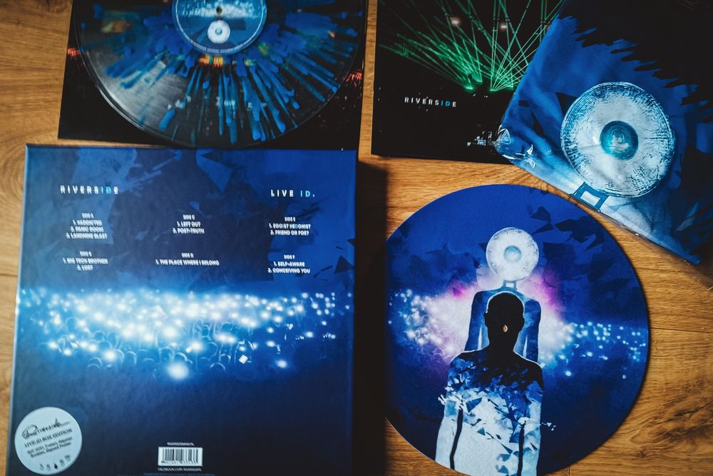 Riverside - Live ID. BOX 3LP Splatter - autografy + 2CD - NOWY