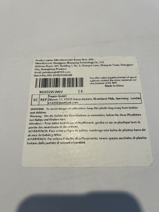 Statyw Mikrofonowy  AS-01 Stojak Na Mikrofon Biurkowy