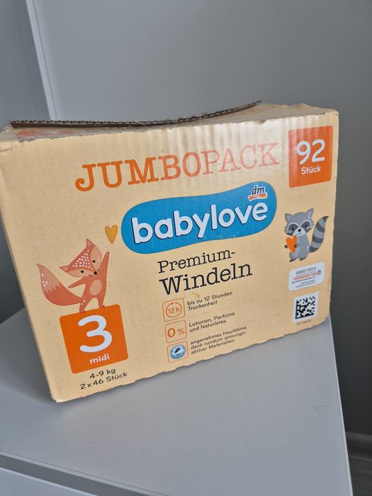 Підгузки Jumbopack babylove 3 (46 шт)
