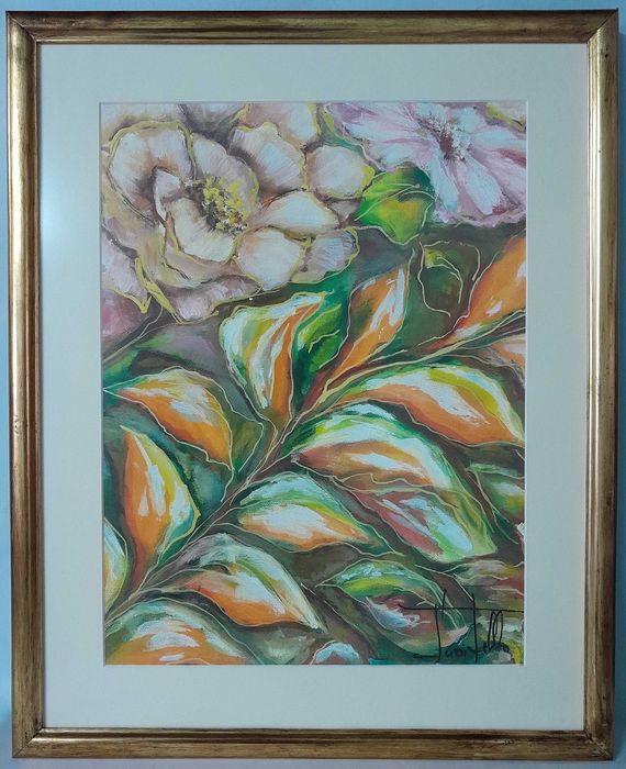 Pintura acrílica sobre tela original