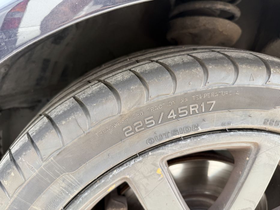 Jantes 17 audi a3 8l 225/45r17 com pneus