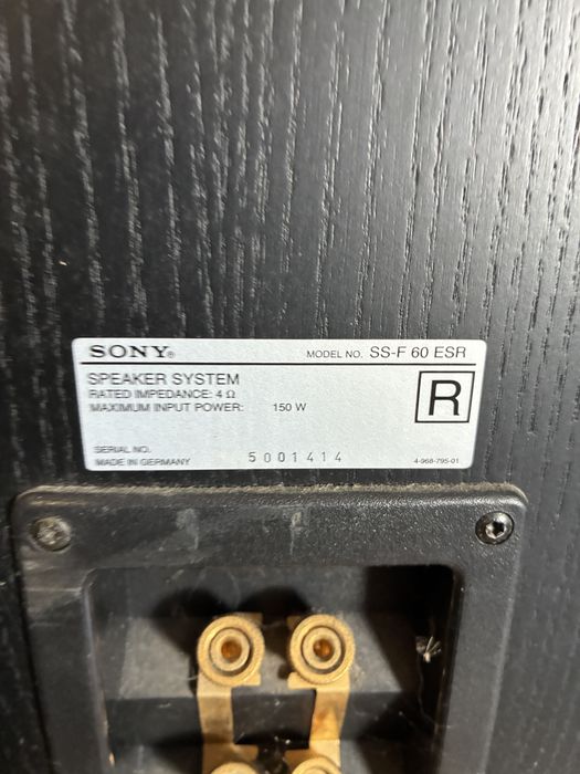 Zestaw muzyczny sony, 5 głośników, tuner, odtwarzacz CD, wzmacniacz