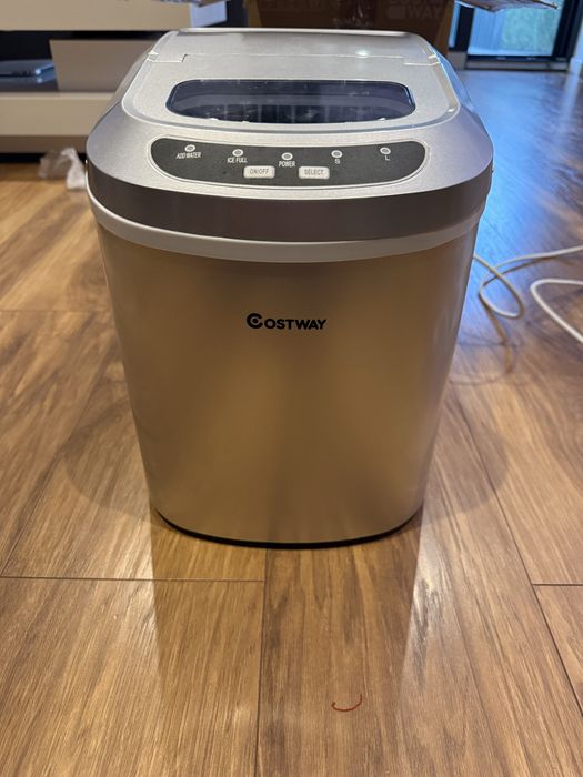 Kostkarka do lodu Costway EP22770SL srebrny/szary 100 W