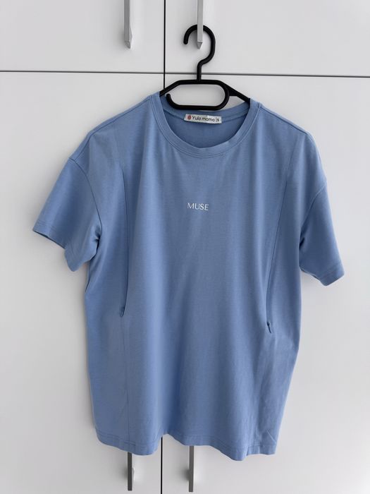 Футболка для вагітних та годуючих від Юла мама