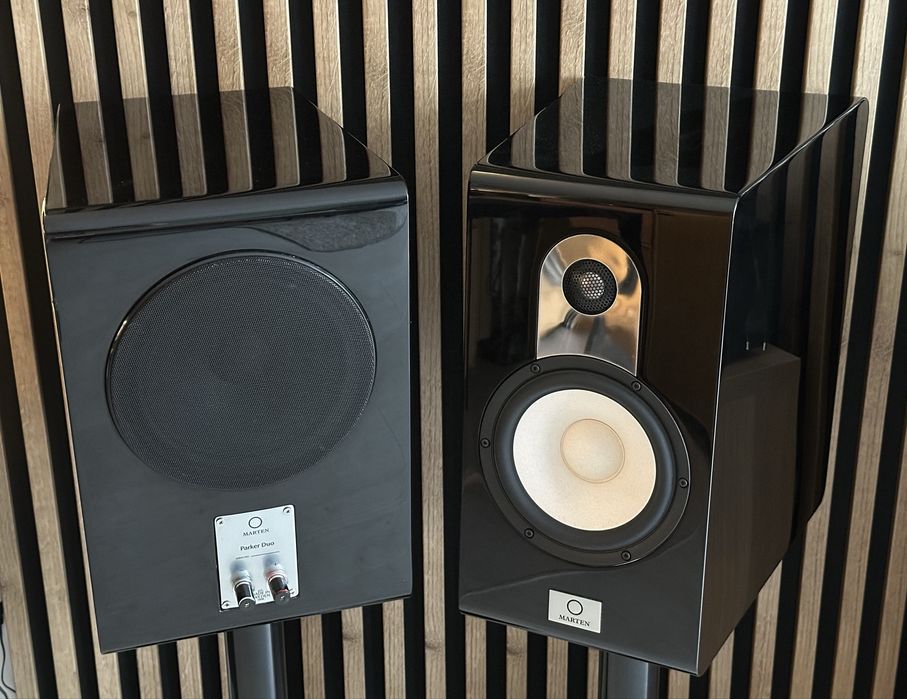 Kolumny podstawkowe Marten Monitory Czarny Połysk High End