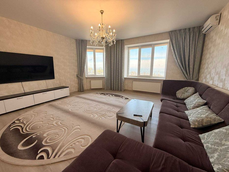 В продаже элитная 4 комнатная в новострое у моря с шикарным ремонтом