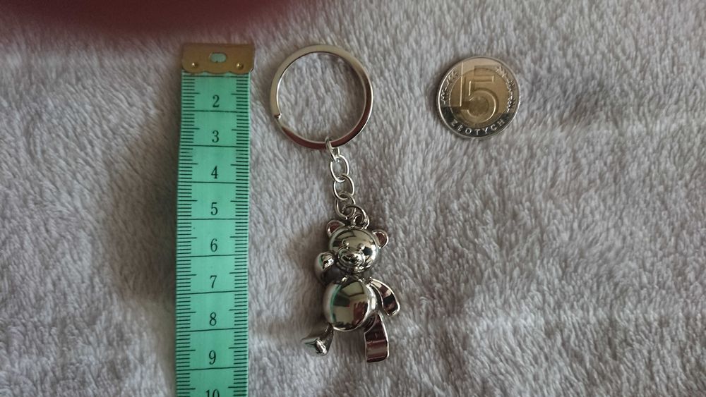 Brelok miś niedźwiadek