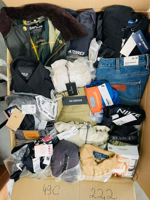 Box ubran nowych 30szt nowe z metką i bez metki