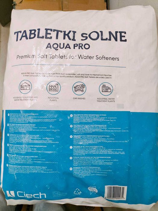 Сіль таблетована 25 кг CIECH (Польща)