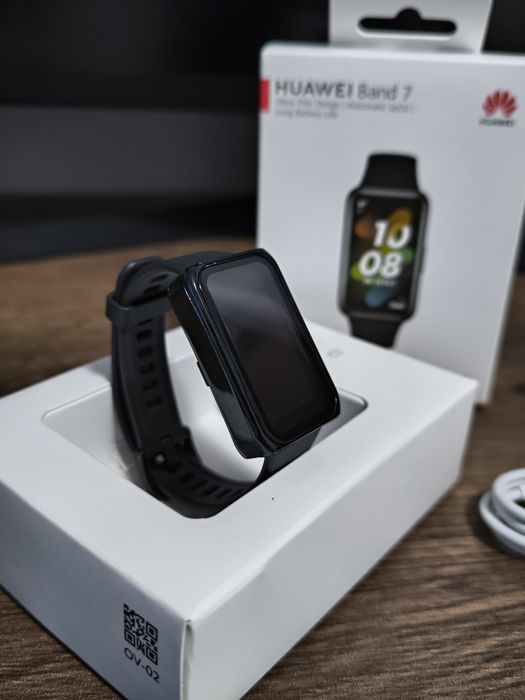 Smartwatch Huawei Band 7 nowe szkło etui + nowy pasek