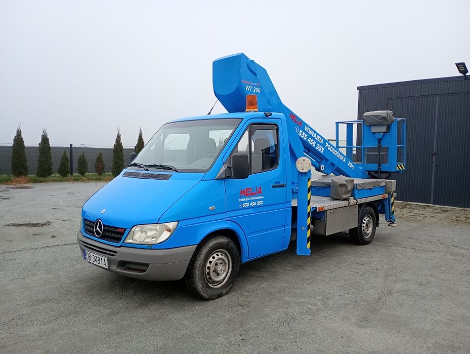 Podnośnik koszowy Wumag Wt200 Mercedes Sprinter 2003r