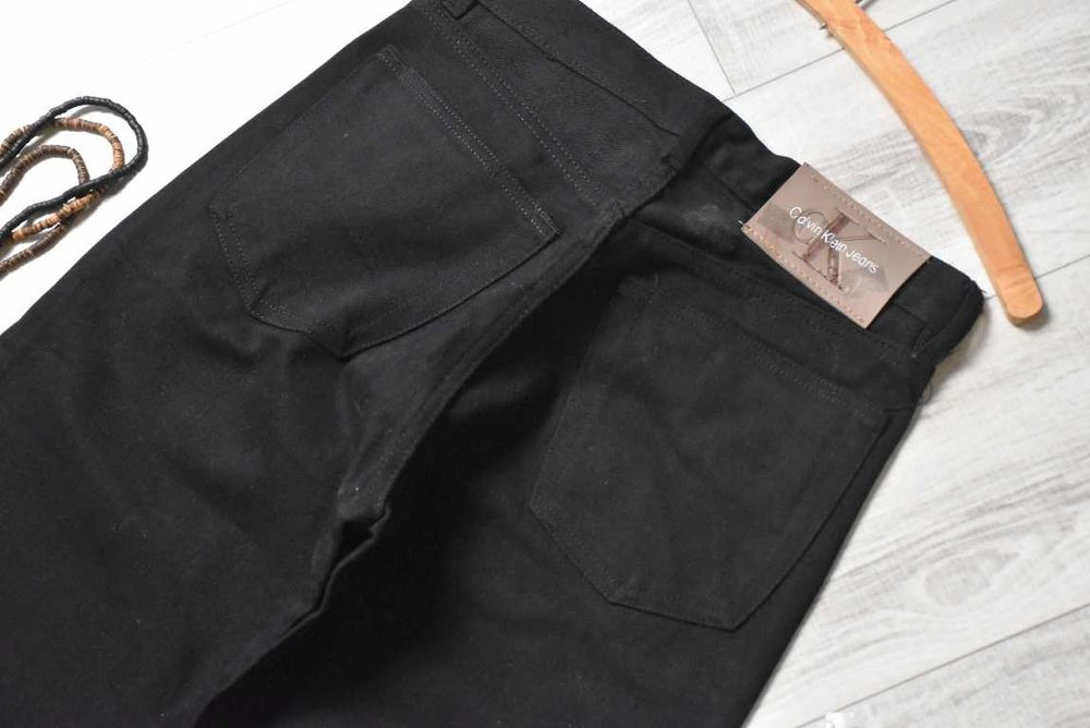 *Calvin klein* jeansy czarne_29