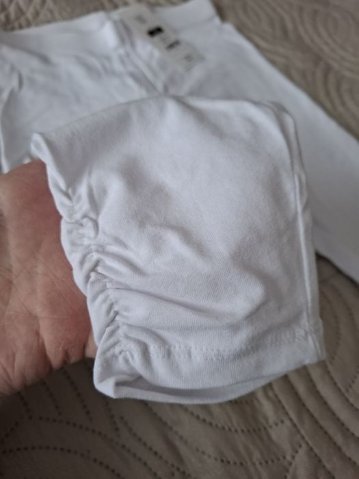 Legginsy białe  cool club rozm 122 nowe