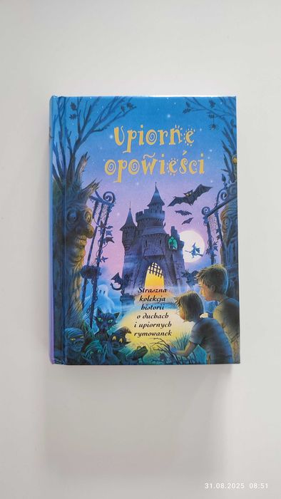Upiorna opowieści - książka dla dzieci, młodzieży
