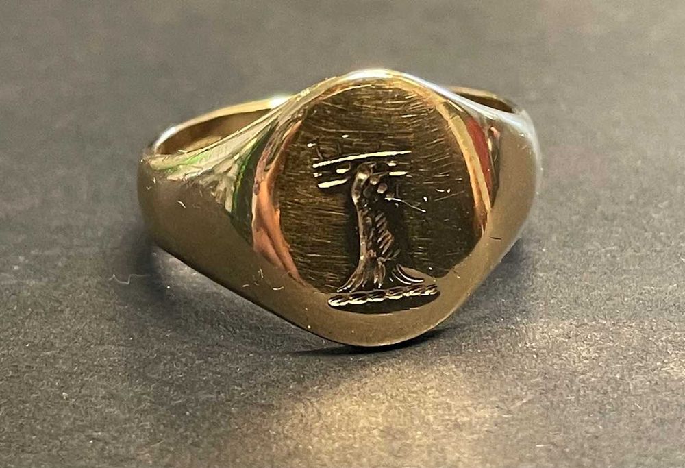 Złoty sygnet 9kt (375) 6,04 gram R21
