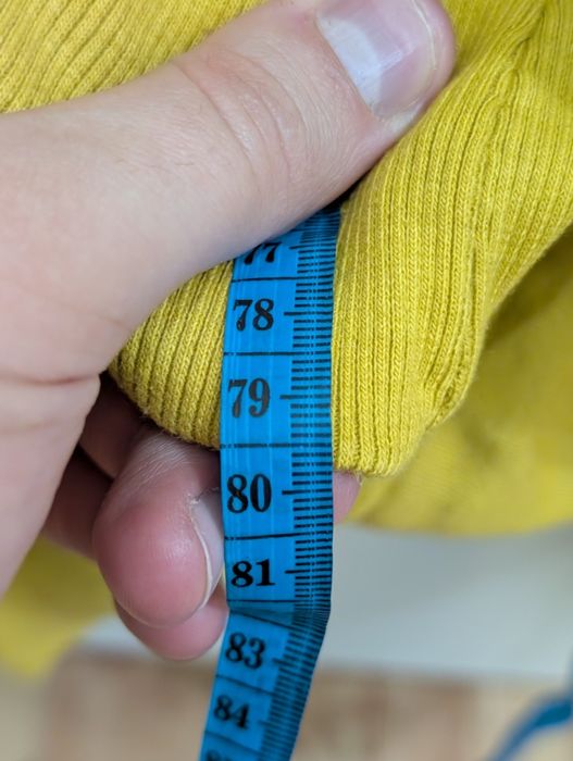 Męska żółta bluza sweter Sinsay rozmiar L