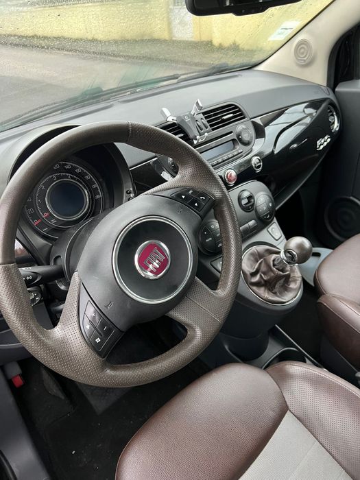 Vendo Fiat 500 preto de 2009