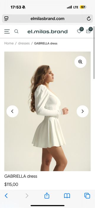 Плаття Gabriella el.milas brand