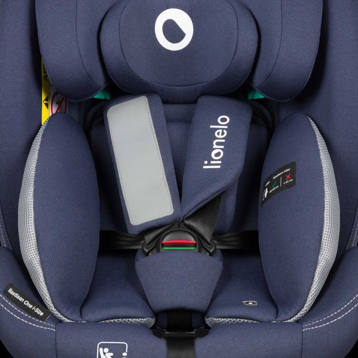 Fotelik Samochodowy Lionelo Bastiaan i-Size Navy Blue 0-36 kg Isofix