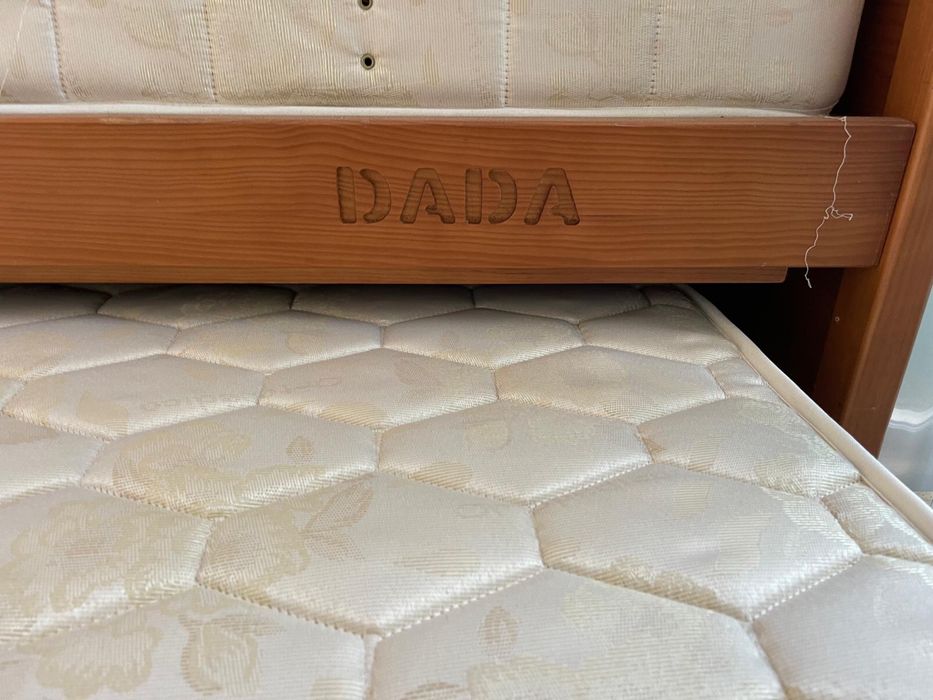 Dupla cama urso com dois colchões