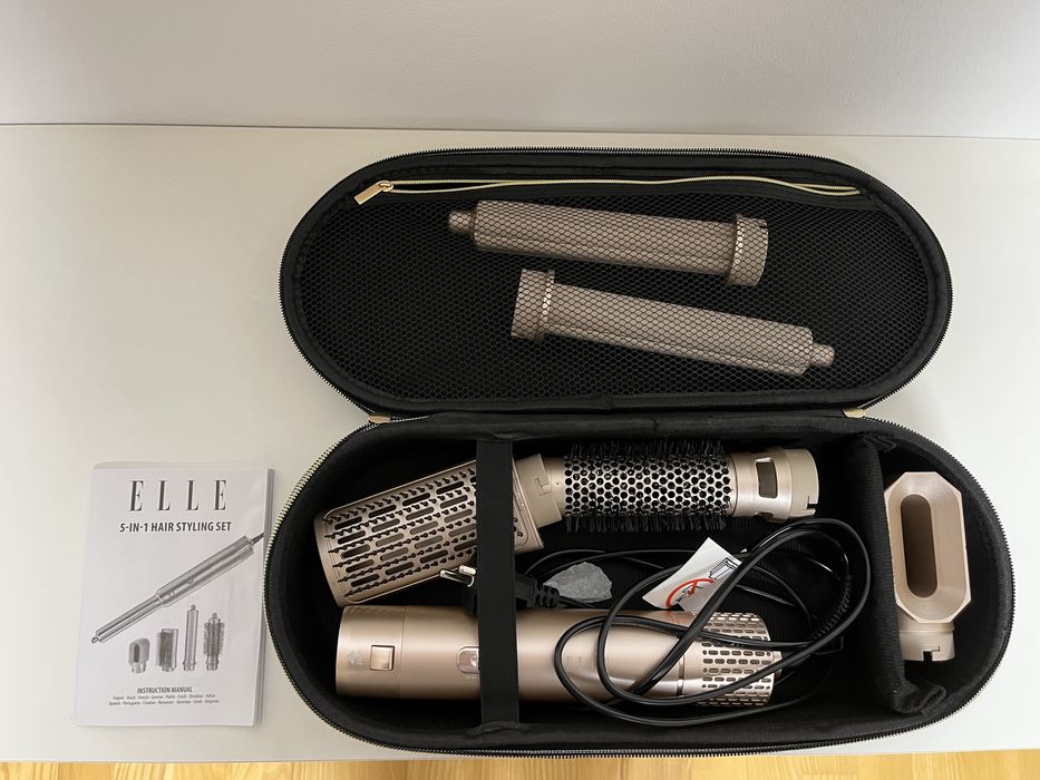 Zestaw do stylizacji włosów 5w1 ELLE – jak nowy, paragon, komplet