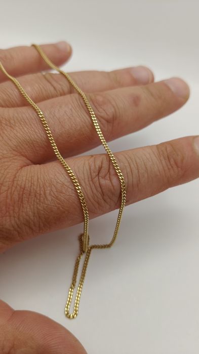 Złoty Łańcuszek Pancerka 45cm Pr.585 Nowy Zapraszamy