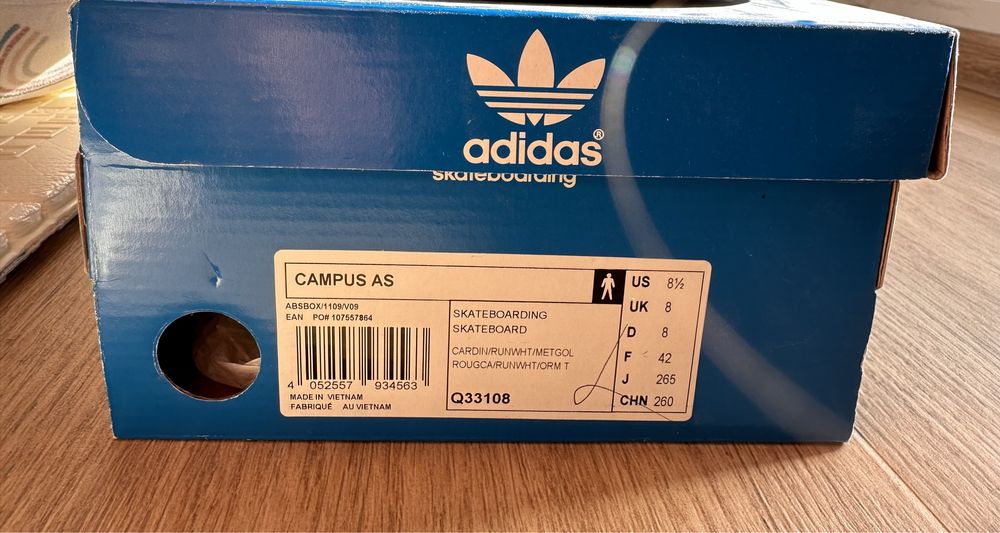 Adidas campus 26.5 cm