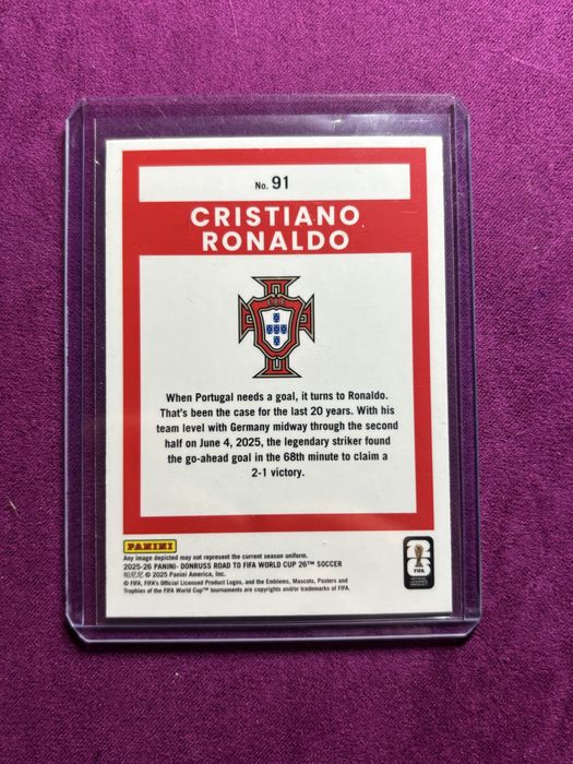 Cristiano ronaldo 2026 optic panini