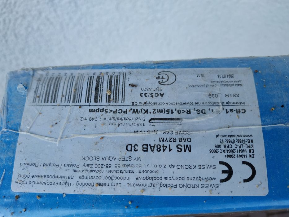 Panele podłogowe 2 paczki nowe