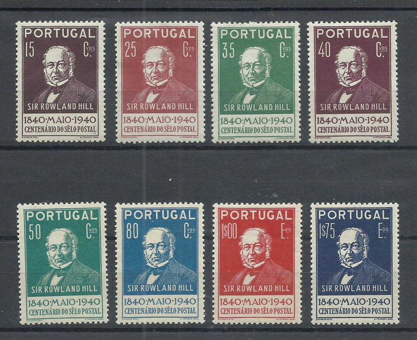 Selos portugueses – série completa 1º Centenário do Selo Postal, 1940